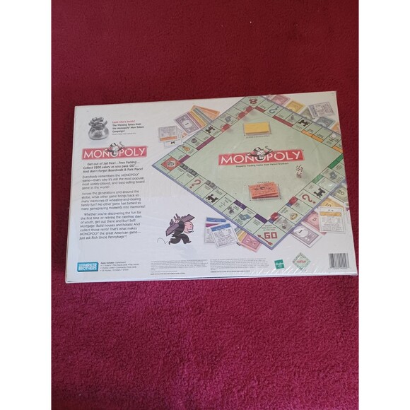 Vintage 1985 Monopoly Board Game Parker Brothers 0009 BRAND NEW  Canadá edition - Picture 2 of 6